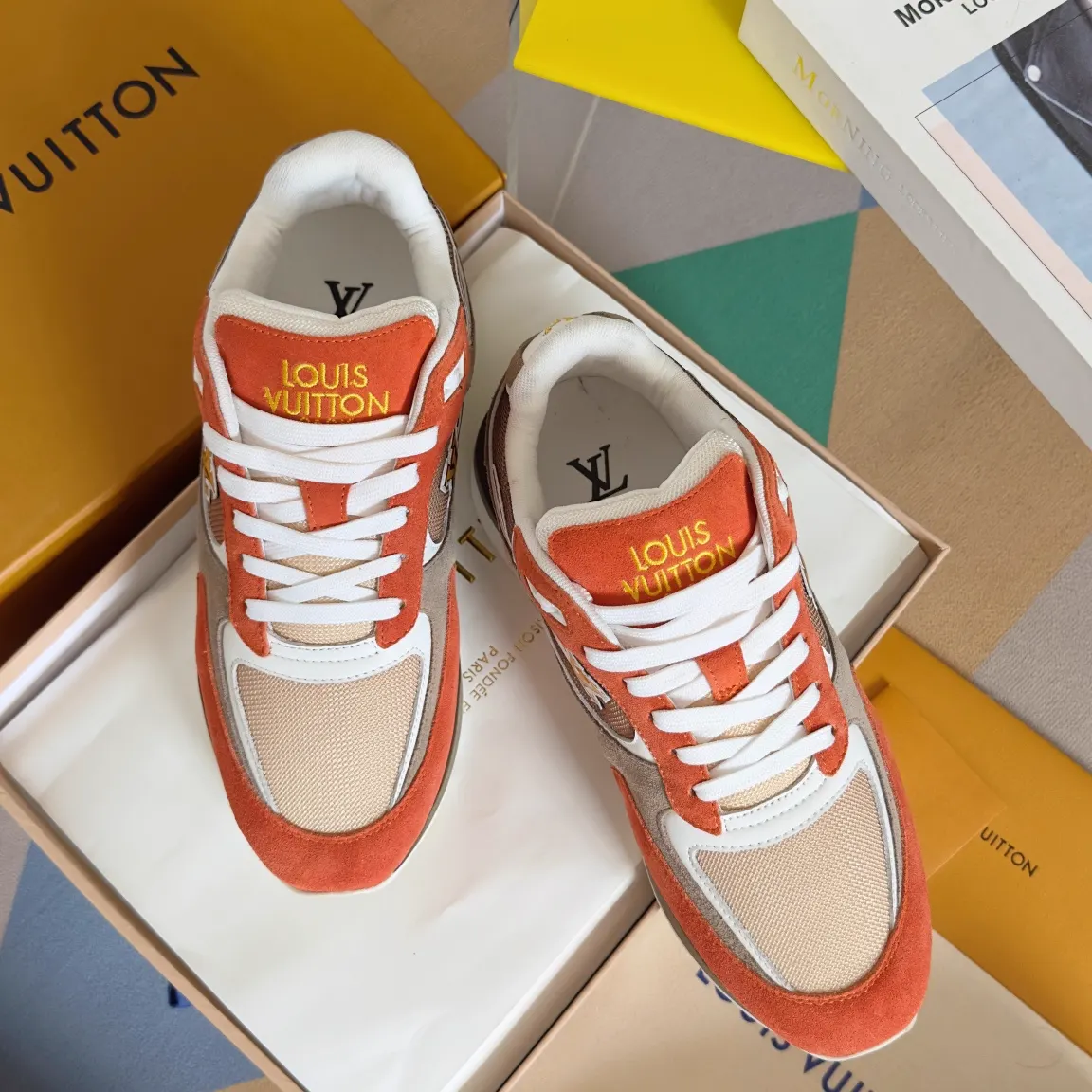 Louis Vuitton Run Away Elevator Casual Sneakers 2024SS image 1