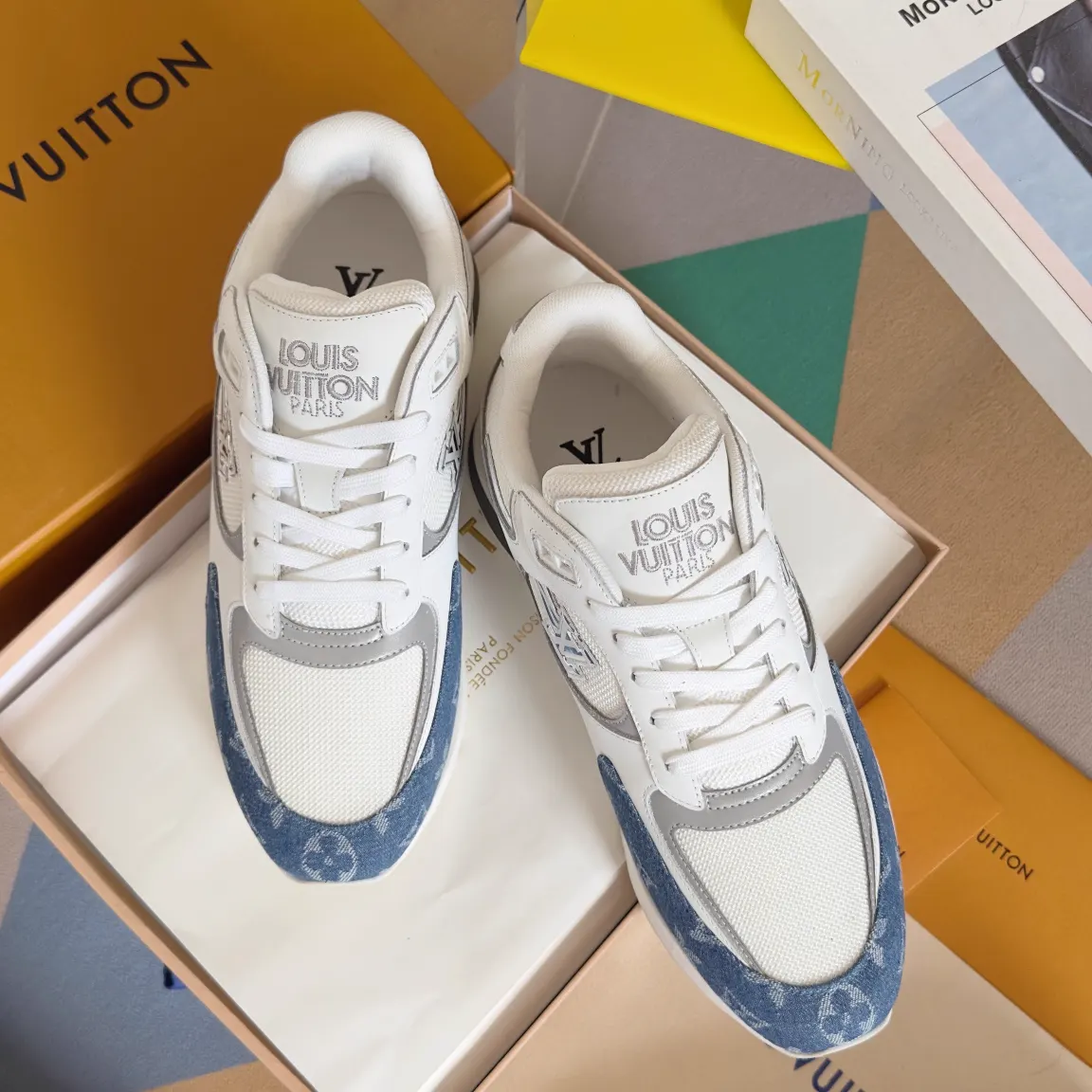 Louis Vuitton Run Away Elevator Casual Sneakers 2024SS image 1