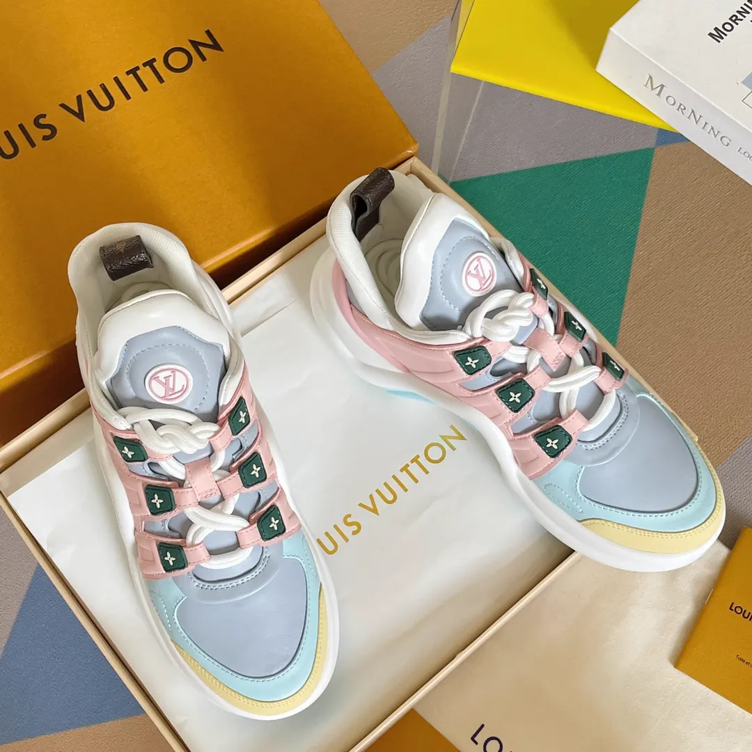 Louis Vuitton Archlight Macaron Color Chunky Sneakers image 1