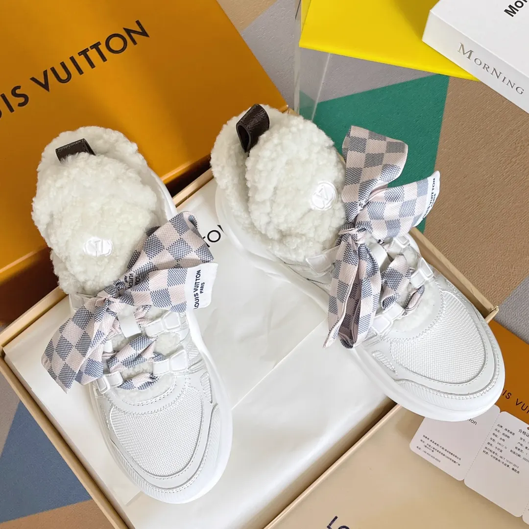 Archlight Sneakers Ribbon Snow White Bowknot image 1