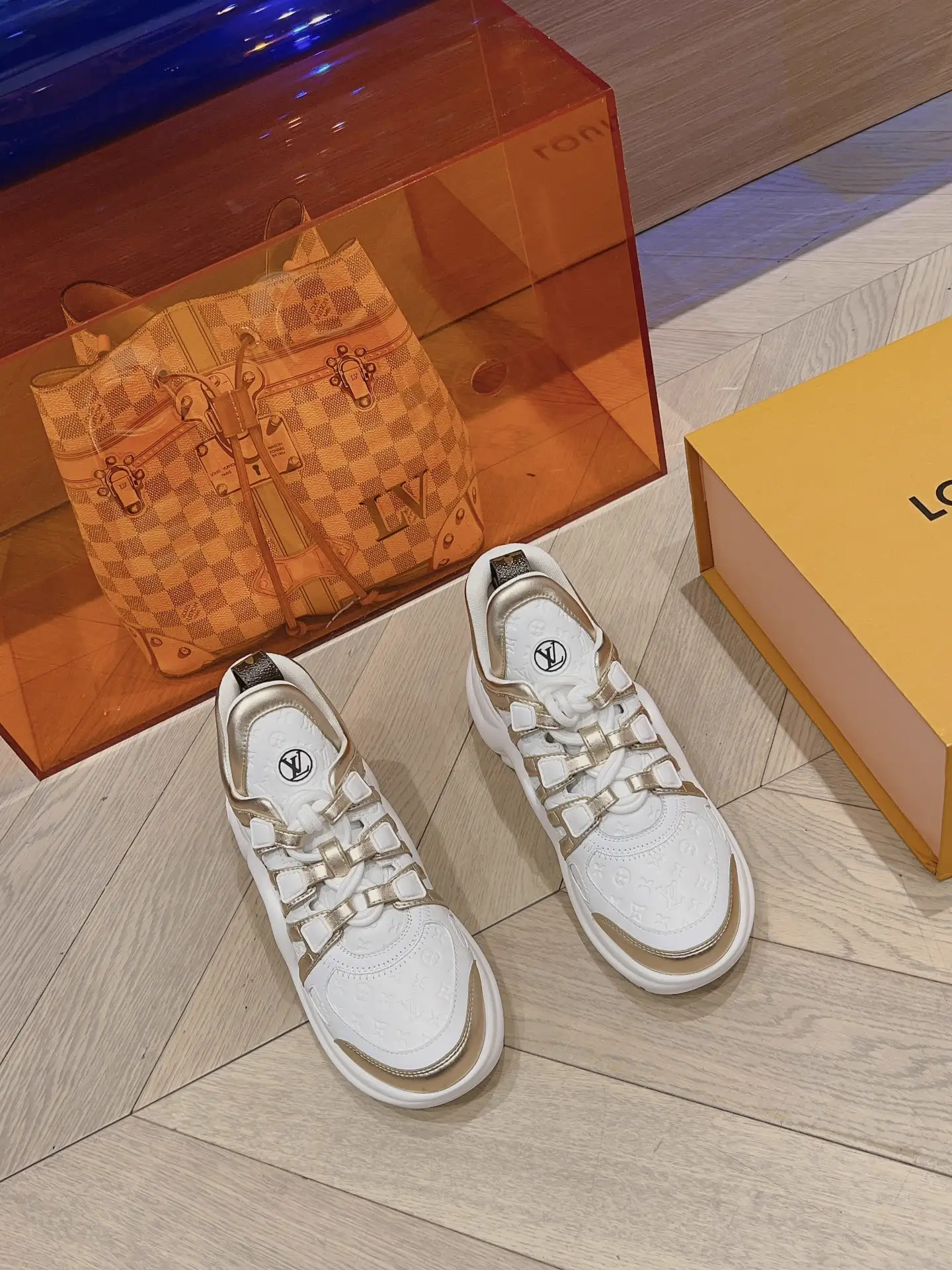 LV Chunky Sneakers New Color image 1