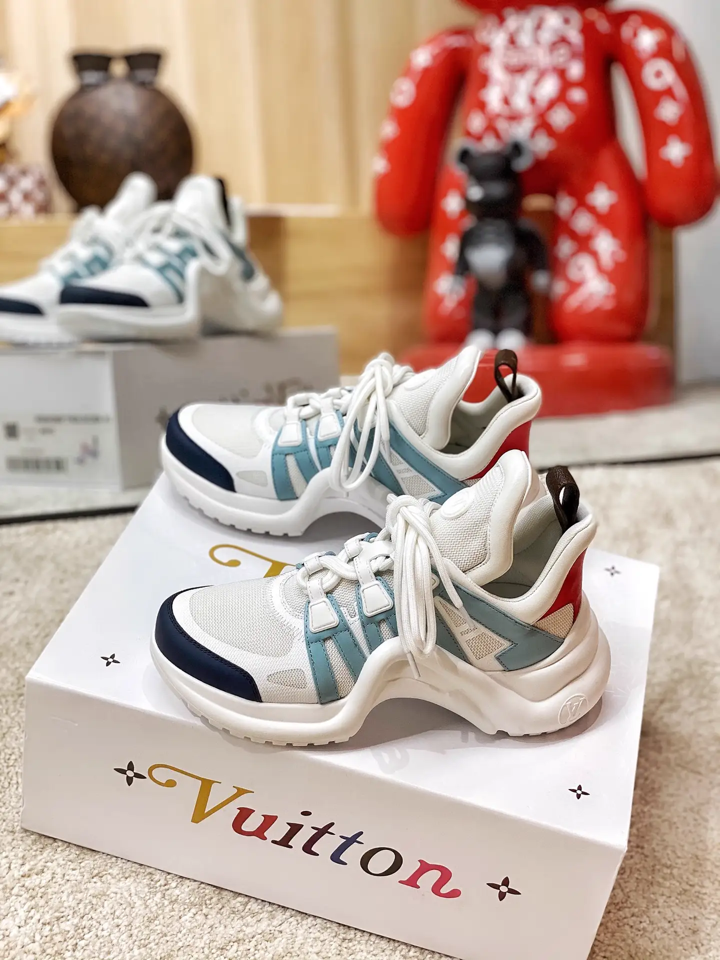 L Brand Chunky Sneakers image 1