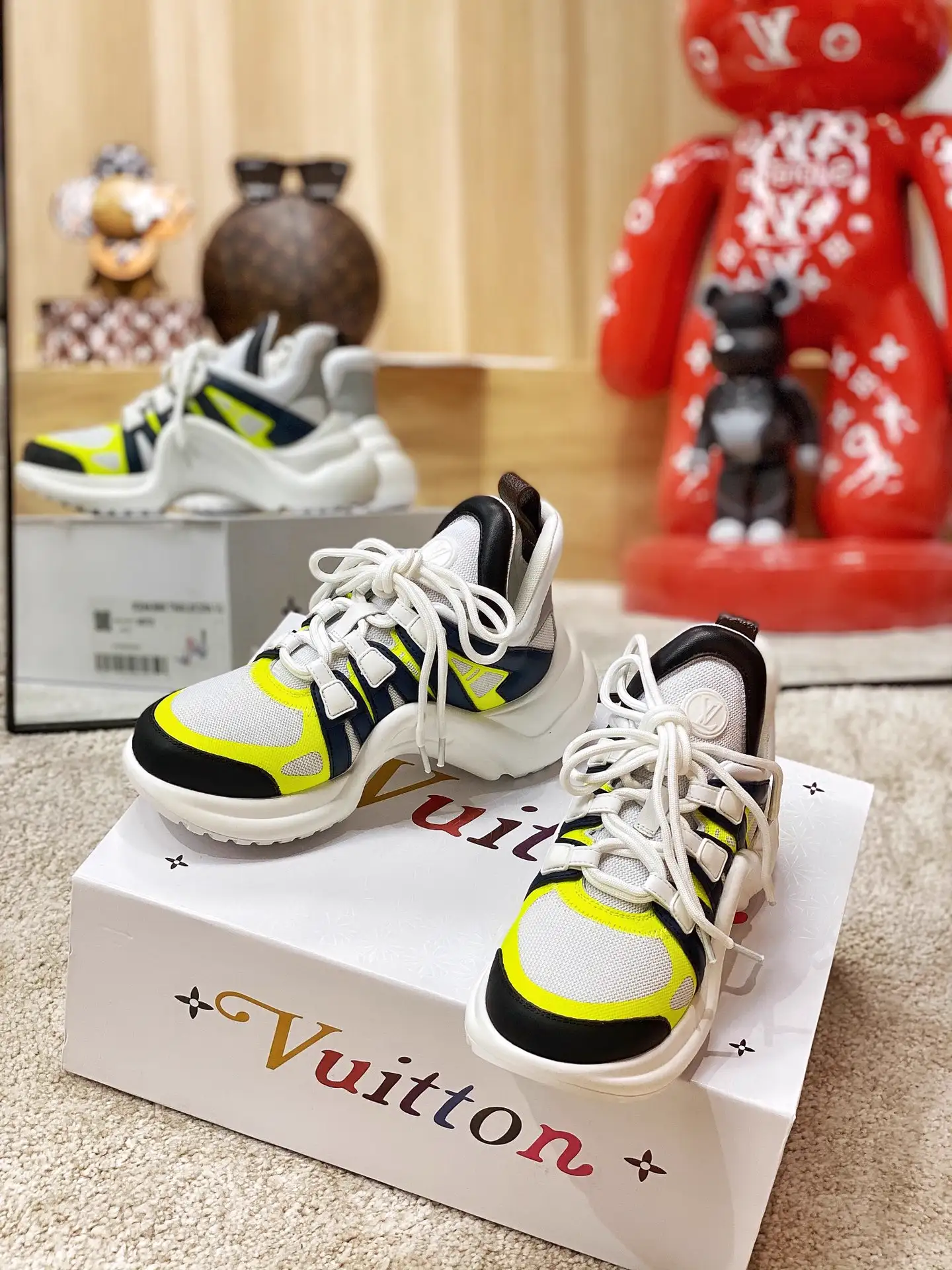 L Brand Chunky Sneakers image 1