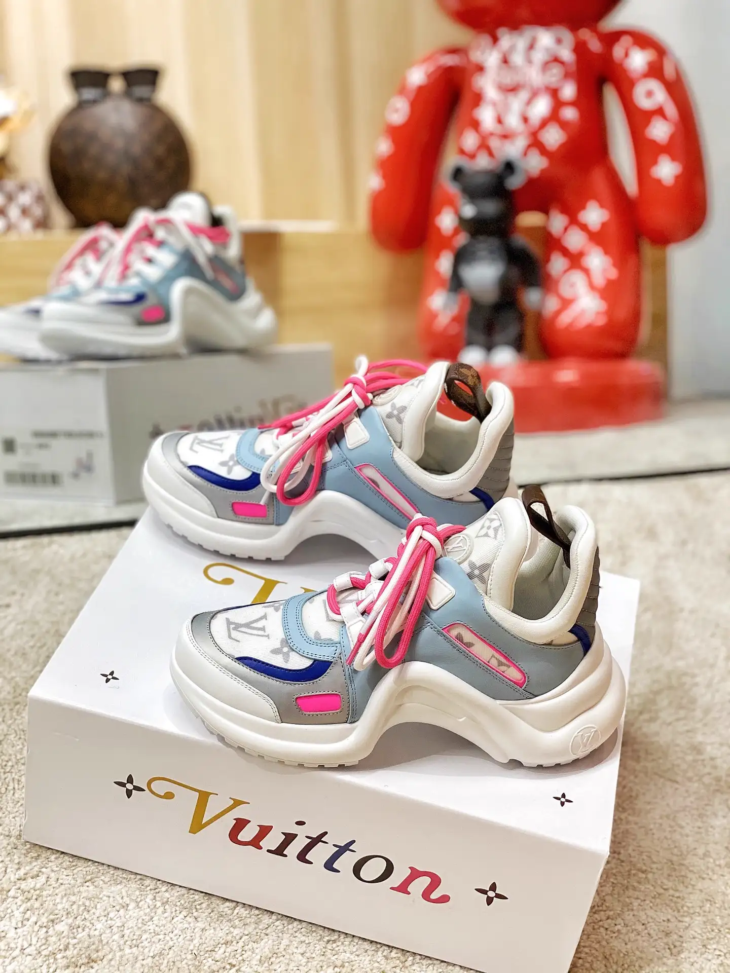 L Brand Chunky Sneakers image 1