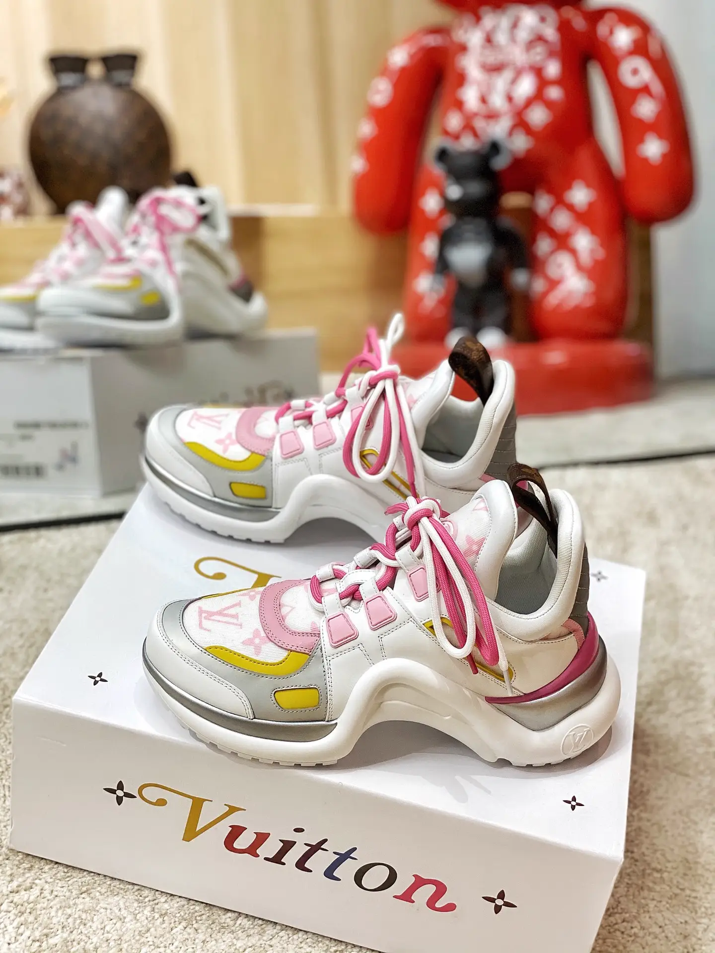 L Brand Chunky Sneakers image 1