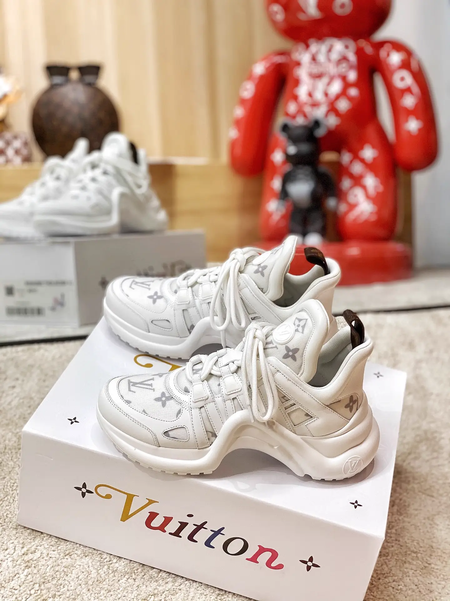 L Brand Chunky Sneakers image 1