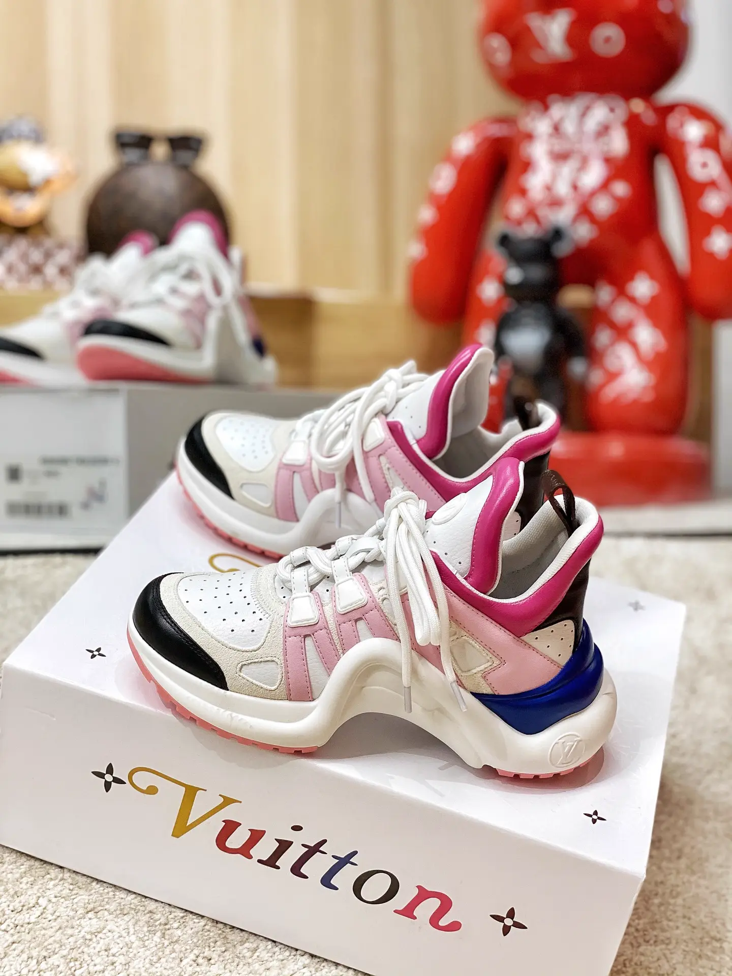 L Brand Chunky Sneakers image 1