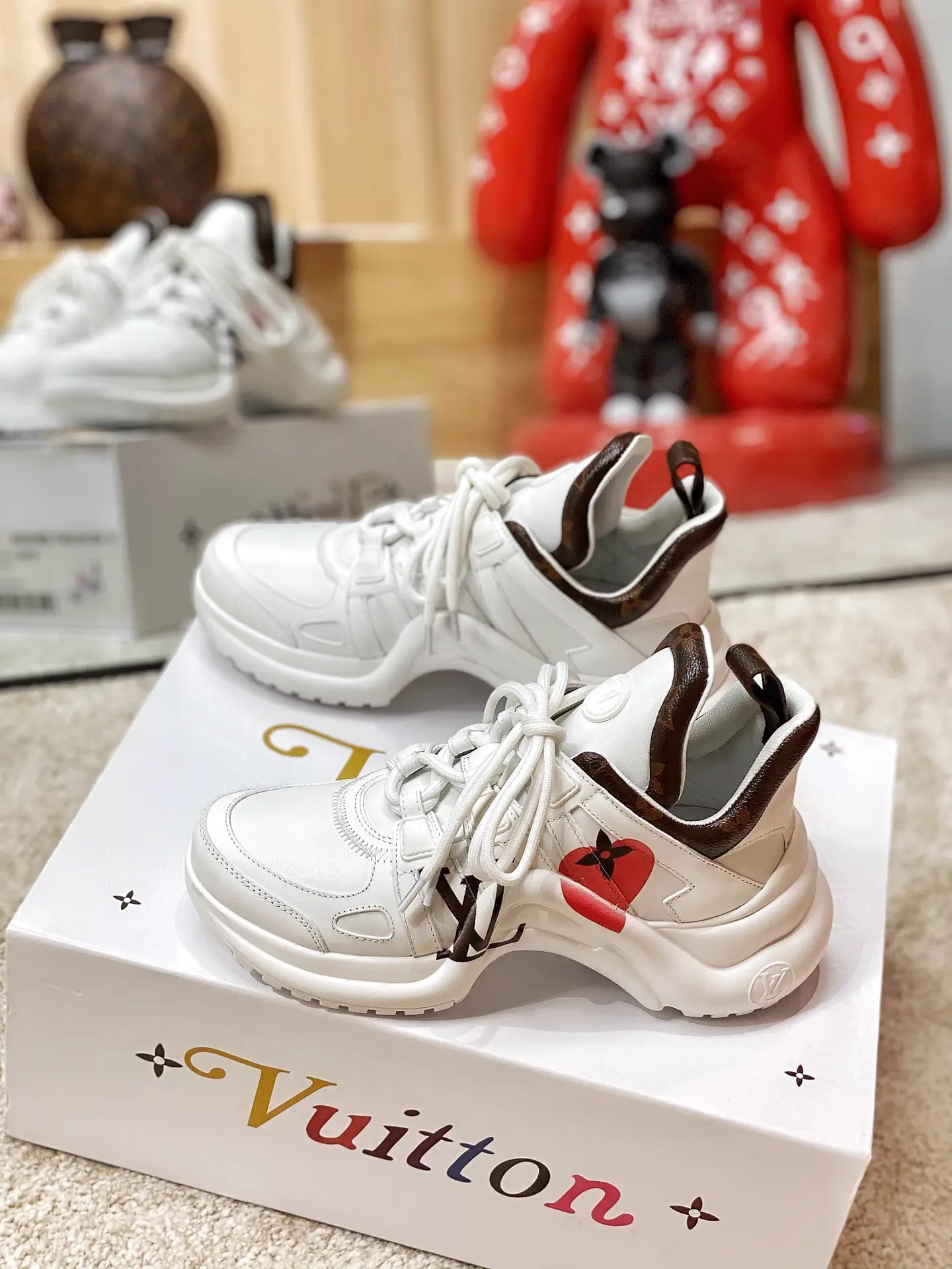 L Brand Chunky Sneakers image 1