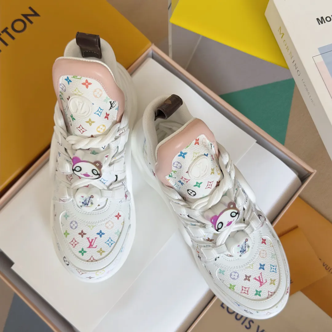 Louis Vuitton x Takashi Murakami Archlight Sneakers image 1