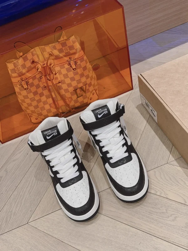 LV & Nike Co-branded High-Top Casual Sneakers image 1