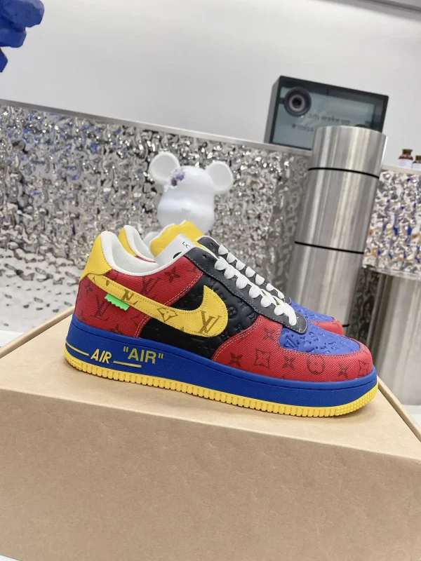 Louis Vuitton x Air Force 1 Brown Board Shoes image 1