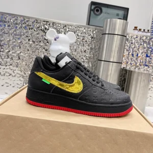 Louis Vuitton x Air Force 1 Brown Board Shoes image 1