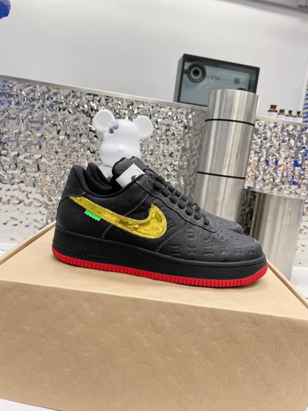 Louis Vuitton x Air Force 1 Brown Board Shoes image 1