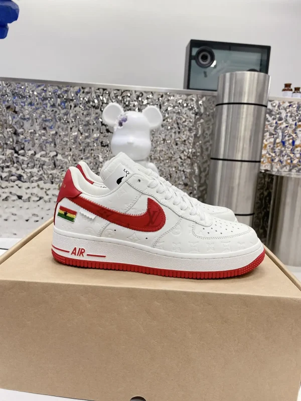 Louis Vuitton x Air Force 1 Brown Board Shoes image 1