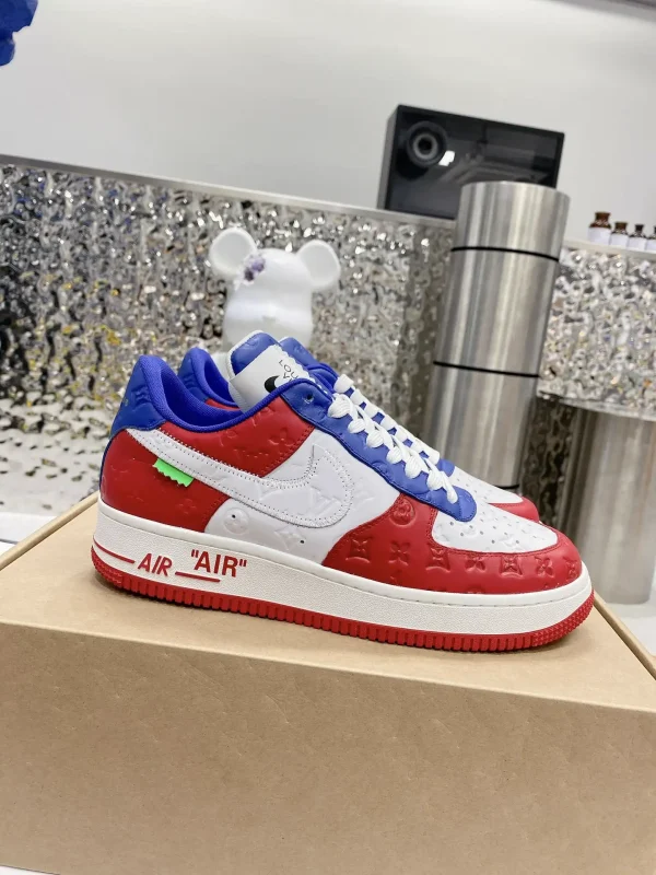 Louis Vuitton x Air Force 1 Brown Board Shoes image 1