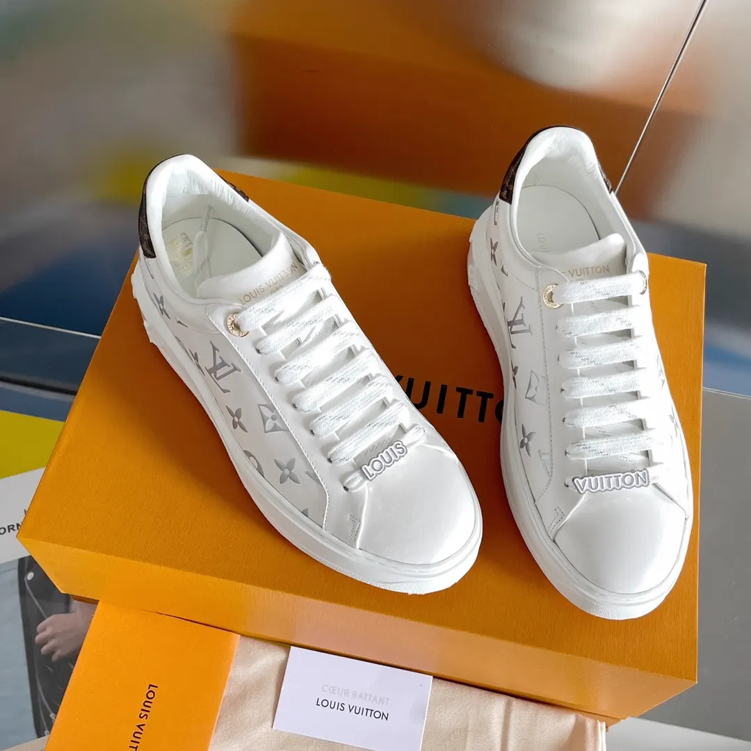 TIME OUT 21FW Casual Chunky White Sneakers image 1