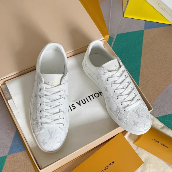 LUXEMBOURG Series White Sneakers image 1