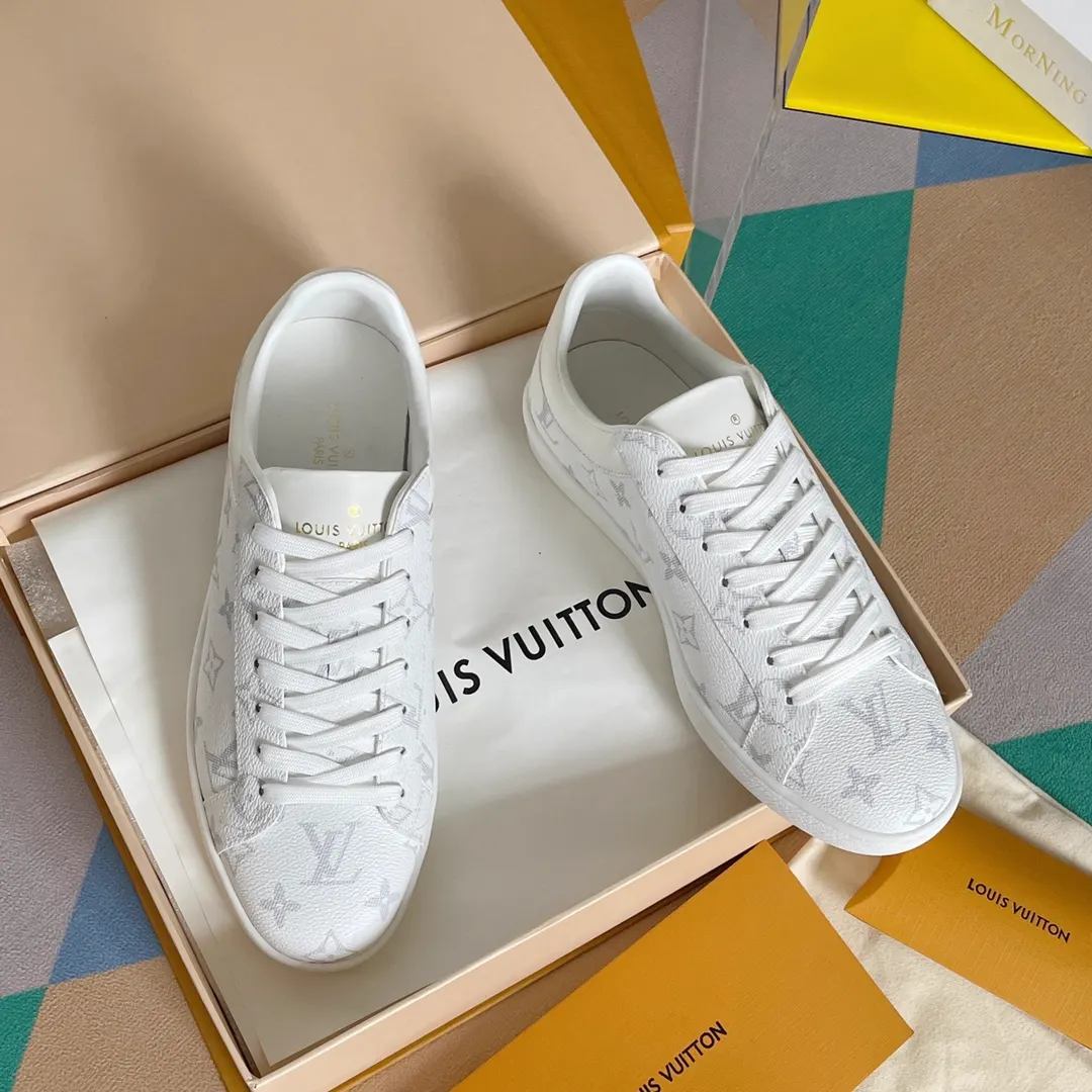 LUXEMBOURG Series White Sneakers image 1