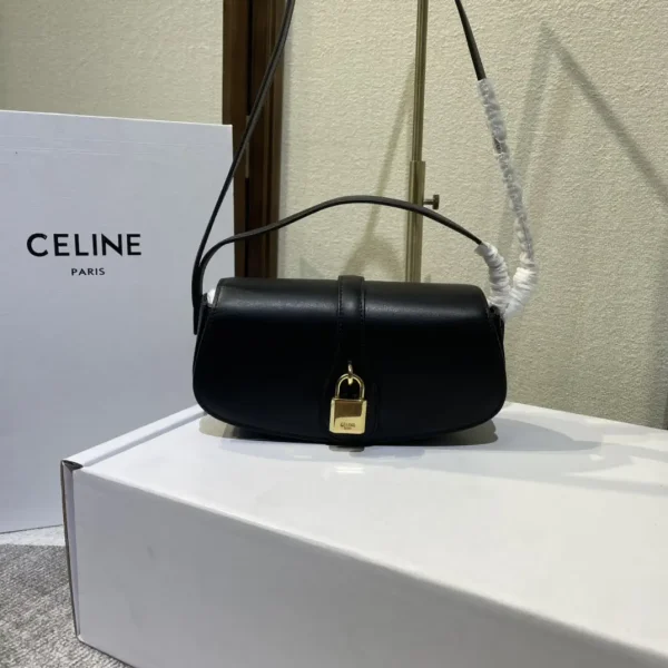 CELINE Tabou Clutch with Lock Detail image 1