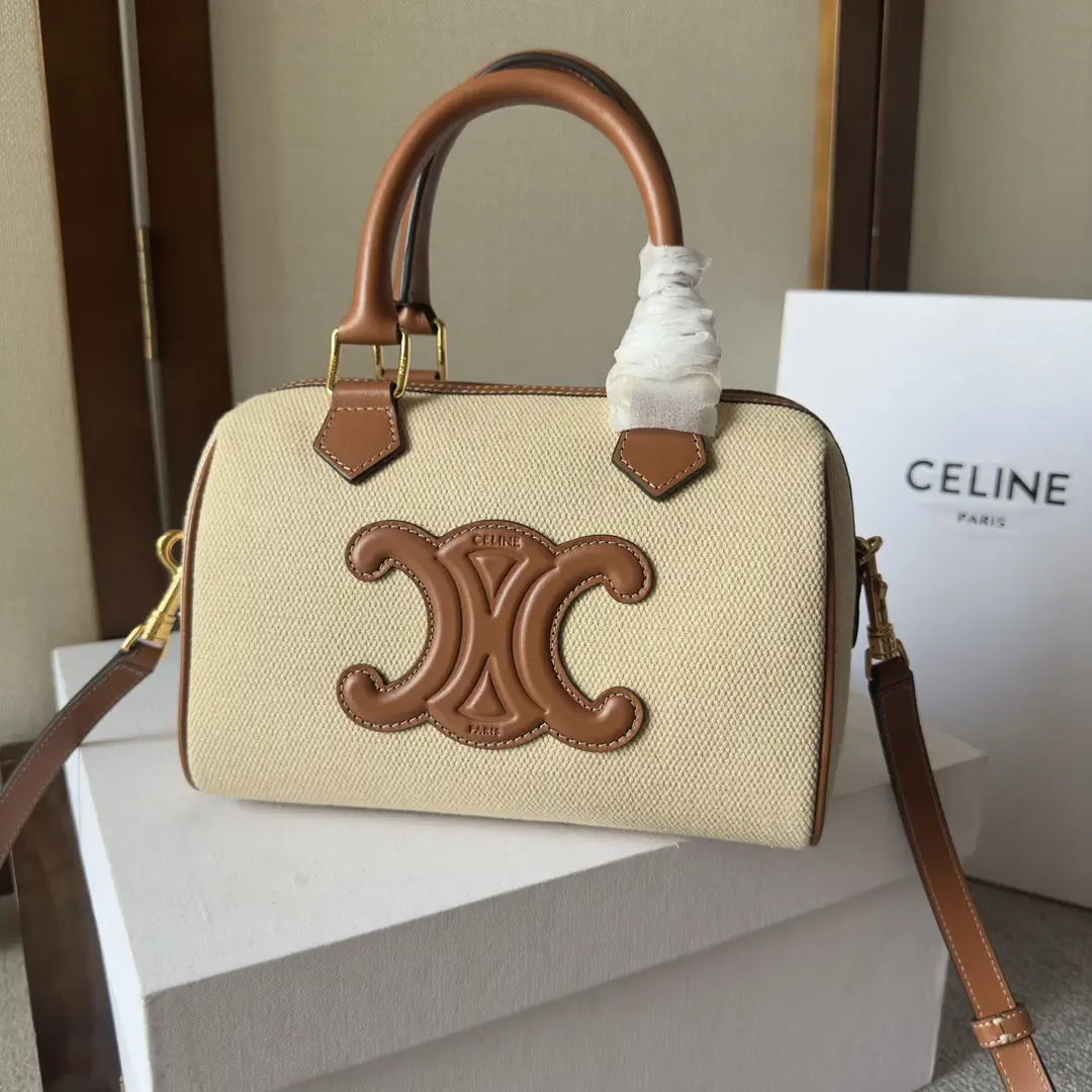 CELINE Triomphe Small Boston Bag image 1
