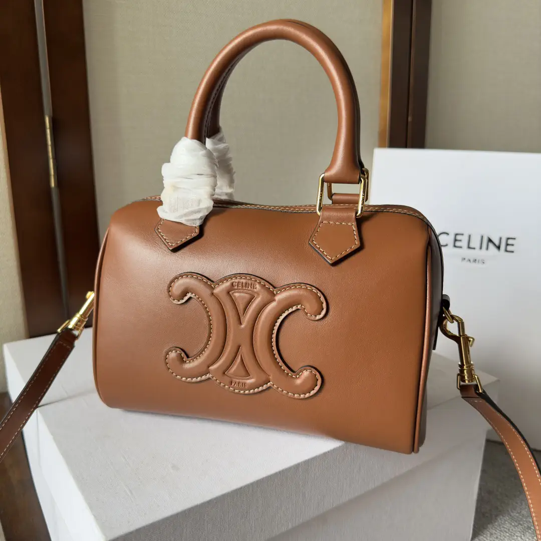 CELINE Triomphe Small Boston Bag image 1