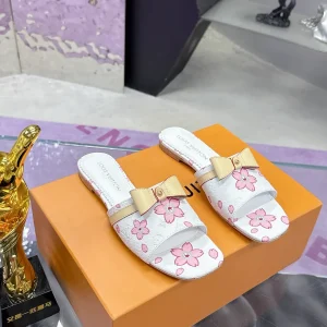 LV Slippers with Leather Outsole image 1