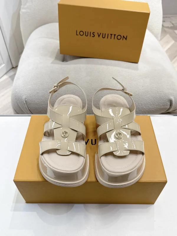 Louis Vuitton Maya Flatform Sandals image 1