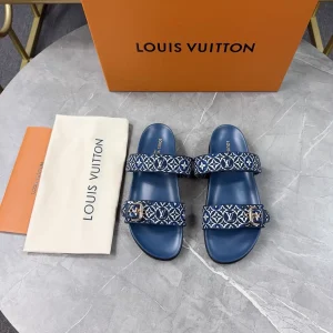 LV 2025 Spring Summer New Slippers with Adjustable Buckle image 1