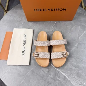 LV 2025 Spring Summer New Slippers with Adjustable Buckle image 1