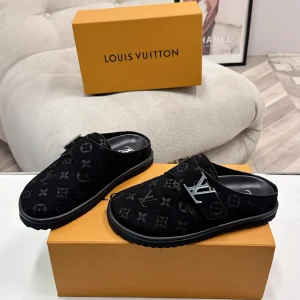 LV 25SS Spring Summer New Birkenstock Style Casual Slippers image 1