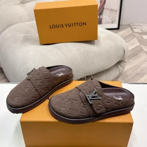 LV 25SS Spring/Summer New Birkenstock Style Casual Slides image 1
