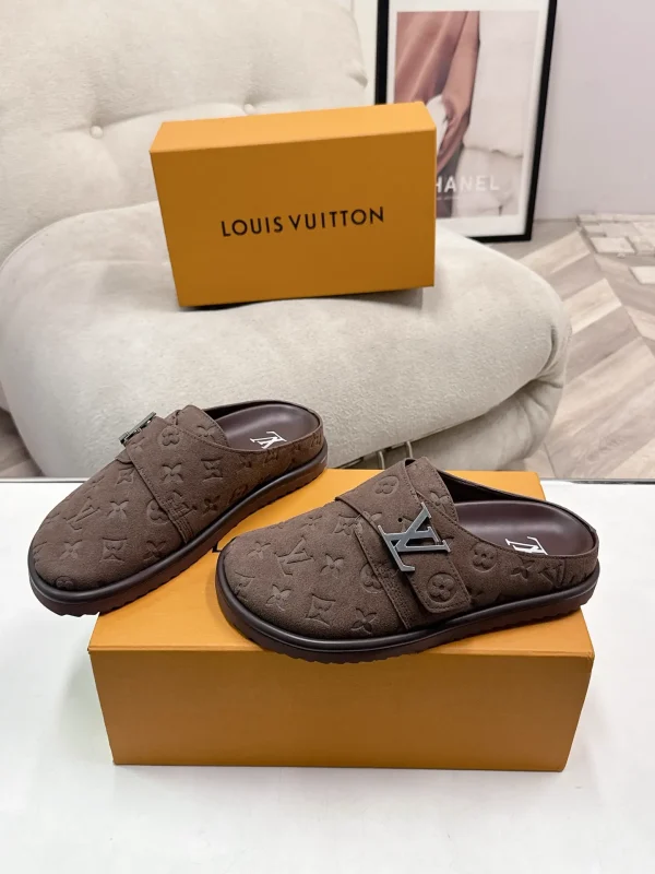 LV 25SS Spring/Summer New Birkenstock Style Casual Slides image 1