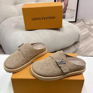 LV 25SS Spring/Summer New Birkenstock Style Casual Slides image 1