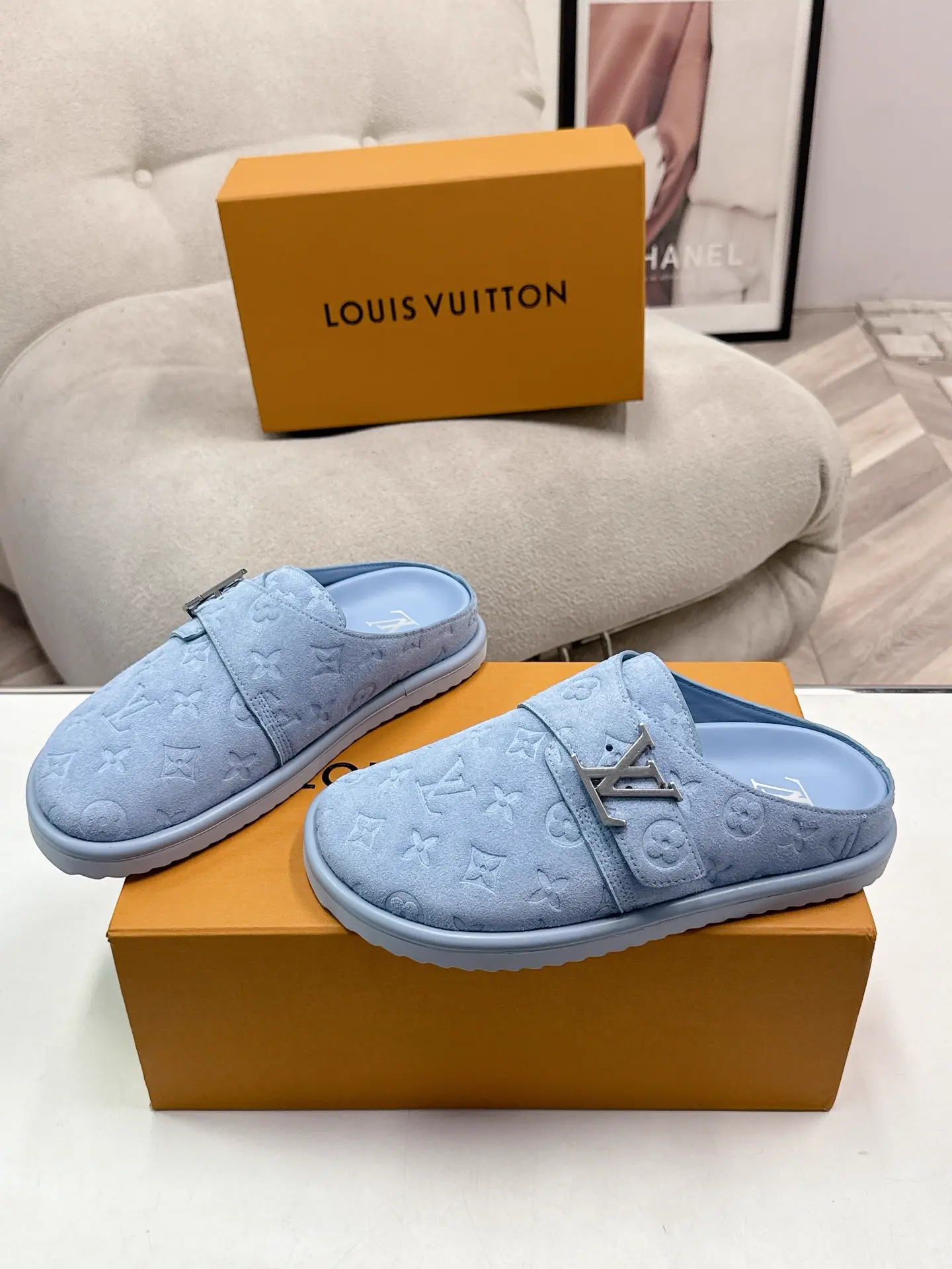 LV 25SS Spring Summer New Birkenstock Casual Slides image 1
