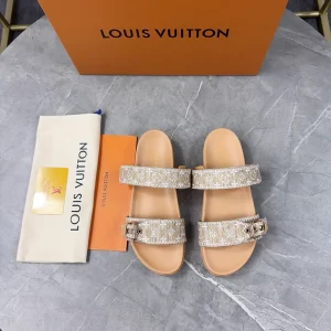 LV 2025 Spring Summer Slippers with Adjustable Buckle image 1