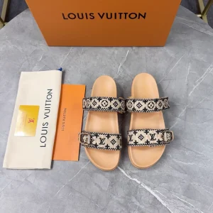 LV 2025 Spring Summer Slippers with Adjustable Buckle image 1