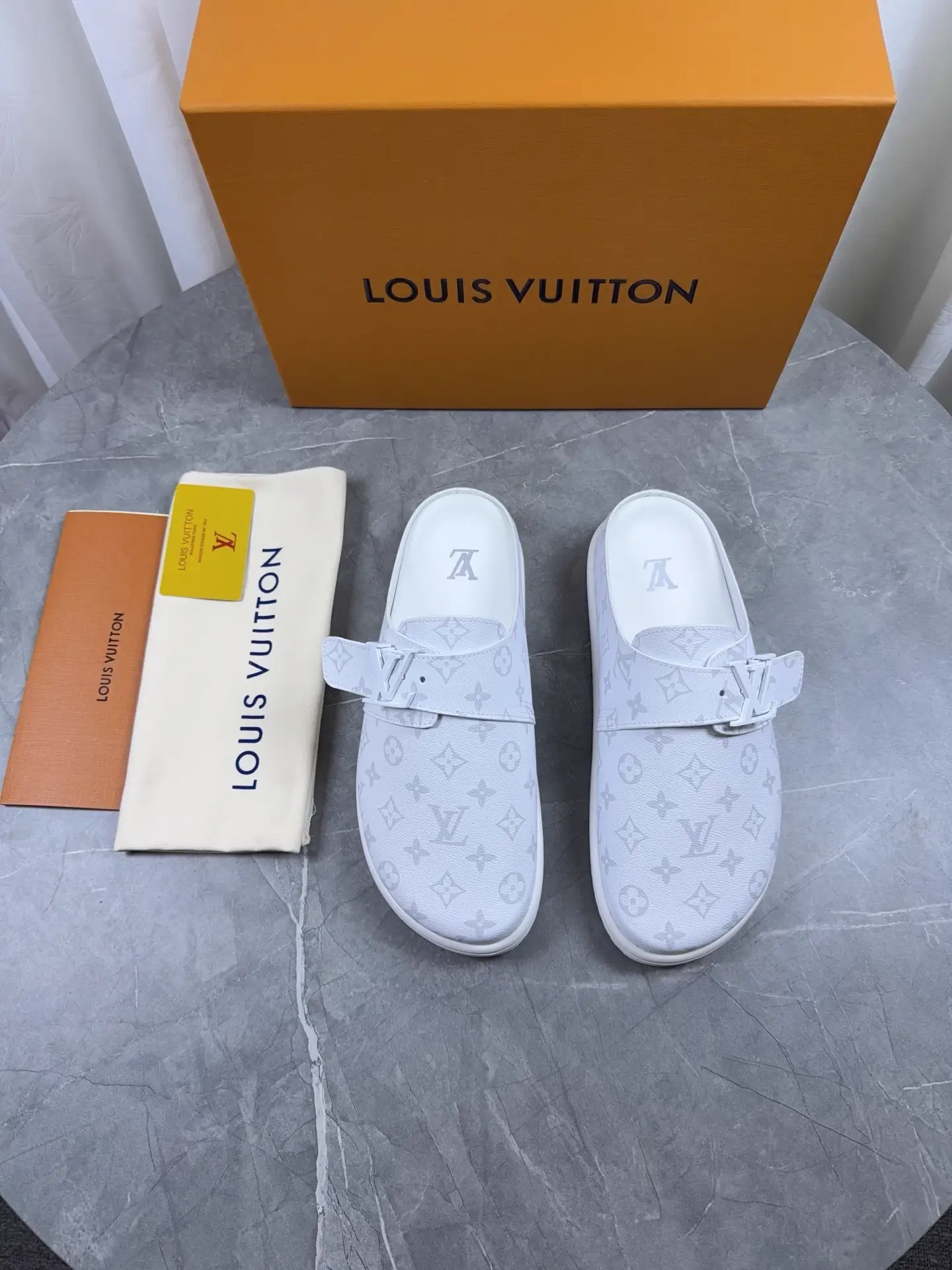 Louis Vuitton Aspen Platform Slippers image 1