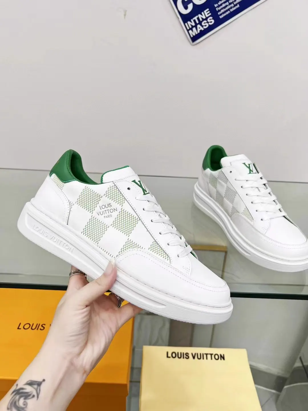 Beverly Hills Sneakers with Maxi Der Pattern image 1