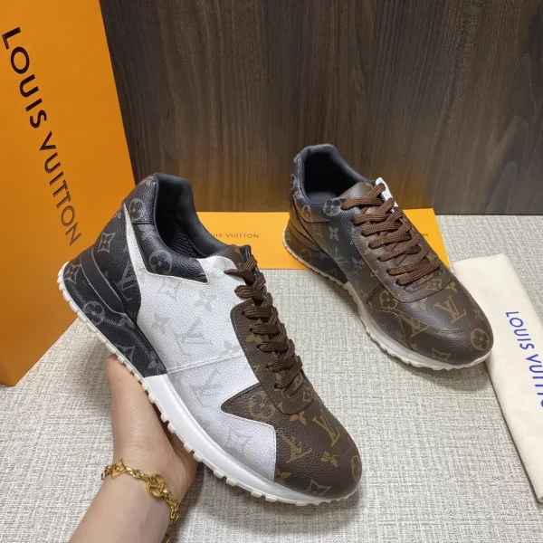 Run Away Men's Monogram Canvas Sneakers image 1