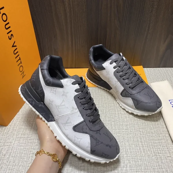 Run Away Men's Monogram Canvas Sneakers image 1