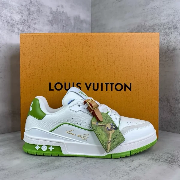 Unisex Shoes with Spare Laces and Yellow Drawer Box image 1