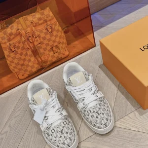 LV Trainer PVC Sneakers - Couple Style image 1
