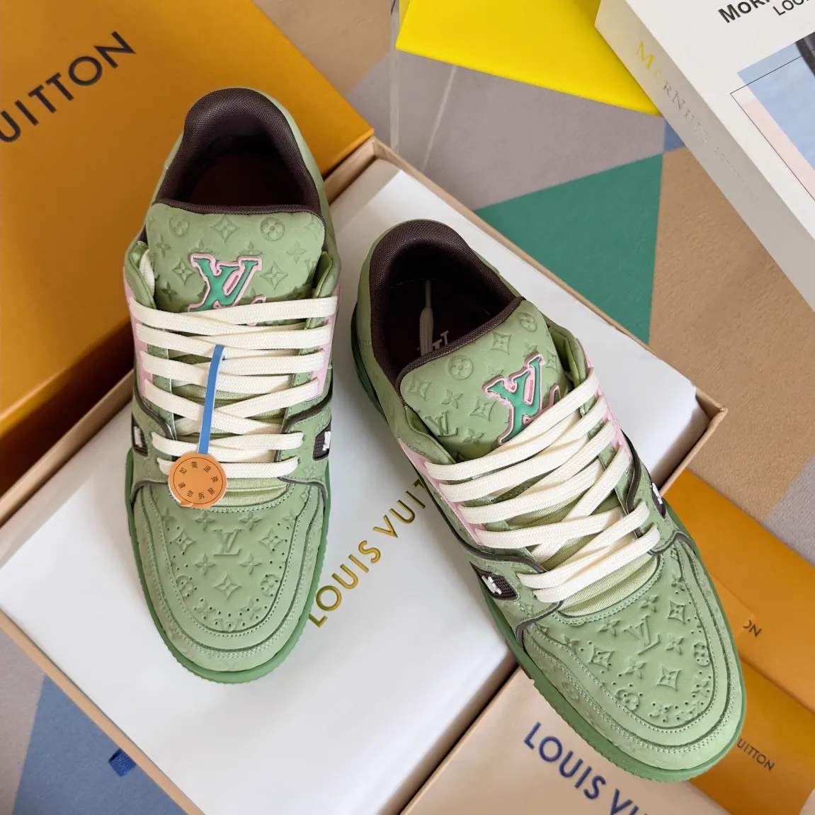 Louis Vuitton 2024 SS LV Trainer Sneakers image 1