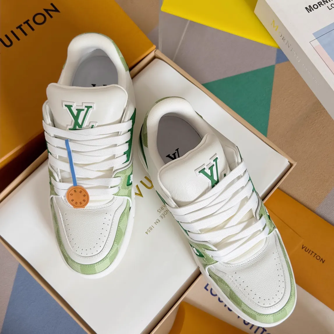 Louis Vuiton 2024 LV Trainer Basketball Sneakers image 1