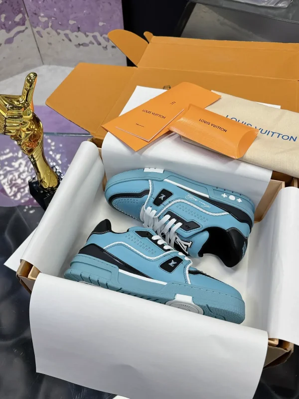 LV Trainer Maxi Mixed-Material Sneakers image 1