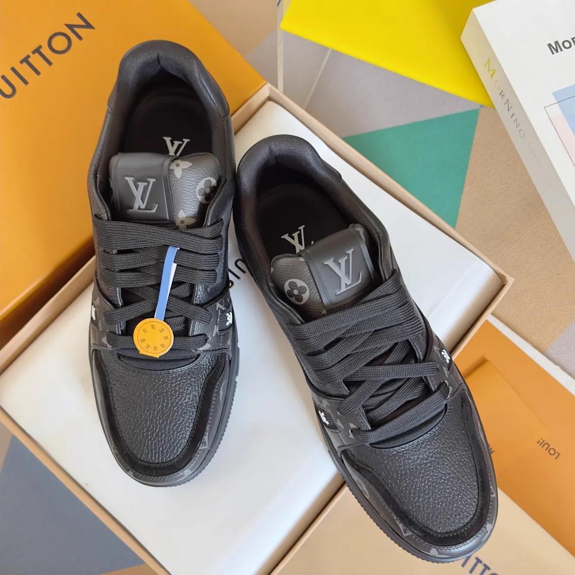 TARINE Men's Casual Trainer Shoes image 1