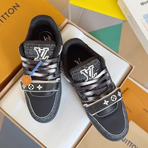 Men's TARINE Trainer Retro Basketball Casual Shoes image 1