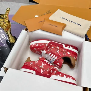 Louis Vuitton Trainer Sneakers 2025 Spring Edition image 1