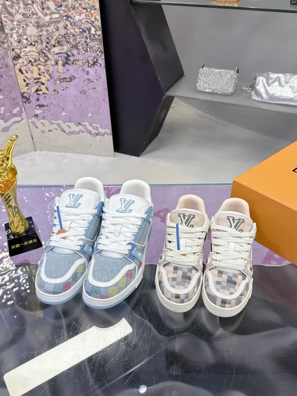 LV Skateboard Shoes Series - New Colors image 1