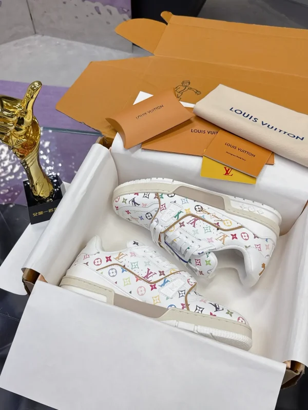 LV x TM IV Trainer Louis Vuitton x Murakami Sneakers image 1